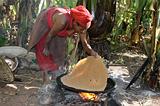 Ethiopia - Preparazione del kotcho pane tradizionale - 13